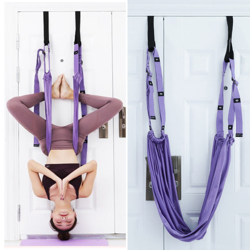 Adjustable Aerial Yoga Strap for Ultimate Stretching and Perfect Leg Splits - Ideal for Female Fitness Enthusiasts