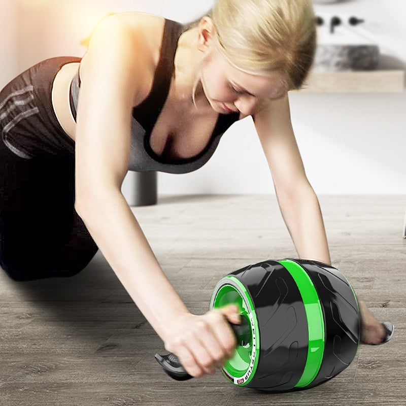 Get Fit with Our Silent, Durable Non-Slip Ab Roller - Your Perfect Home Workout Buddy!