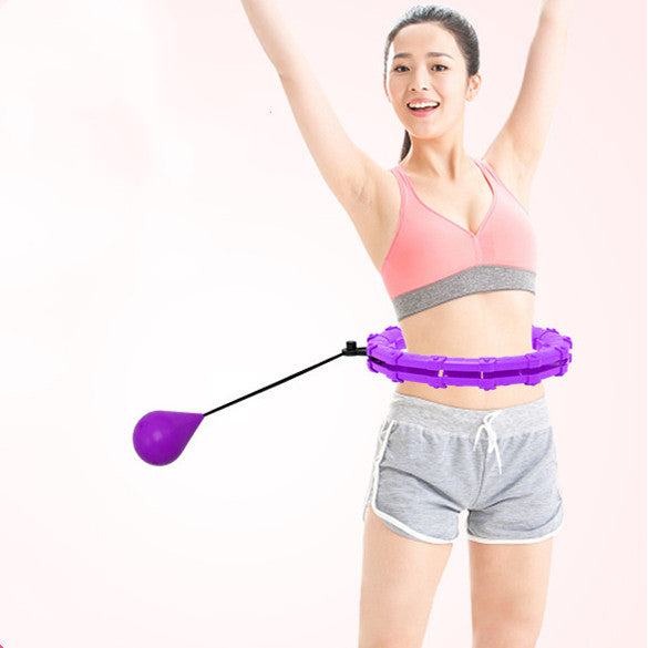 Adjustable Sport Hoops for Weight Loss - Thin Waist Detachable Massage Fitness Equipment for Home and Gym Training