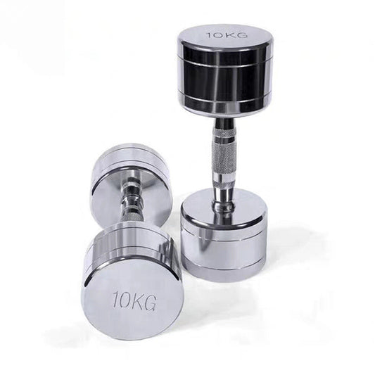 Steel Electroplated Dumbbells – Durable, Stylish, and Built for Strength