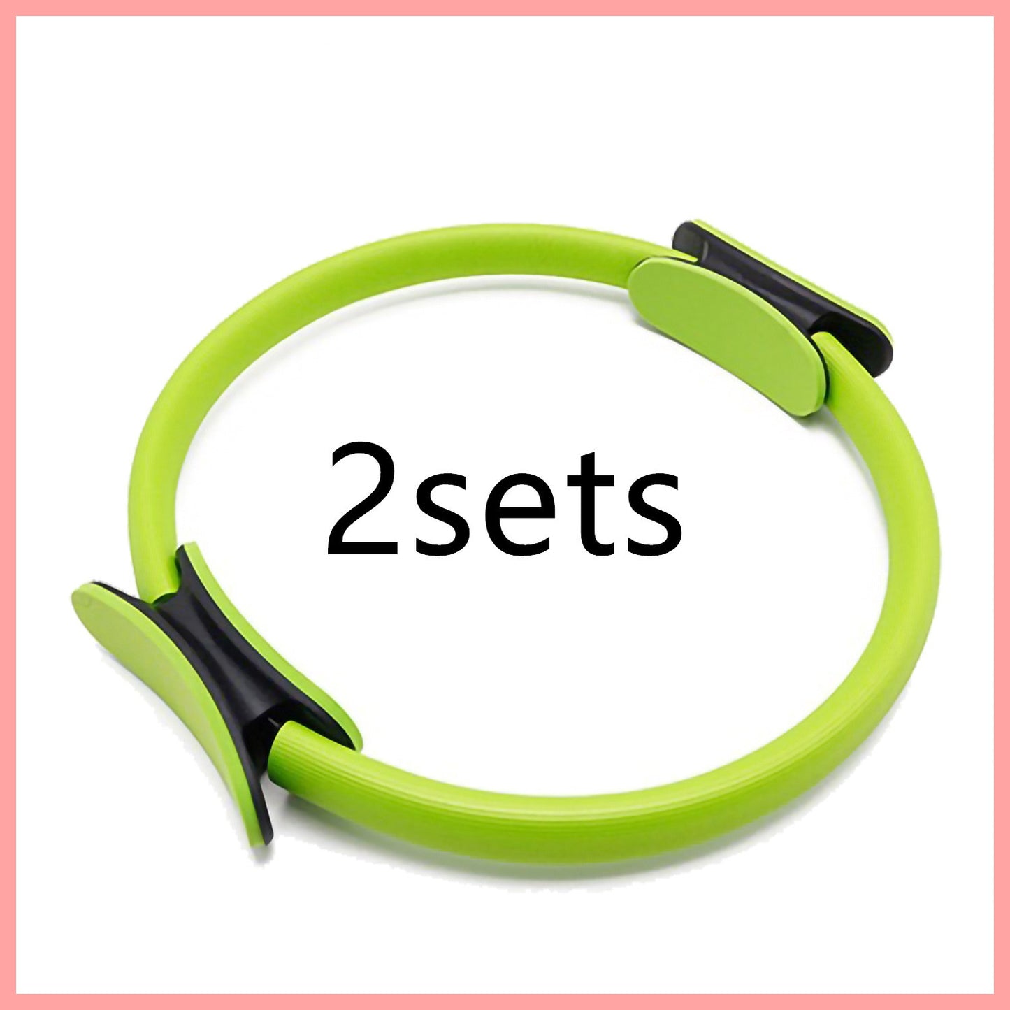 Premium Yoga Pilates Ring for Women - Home Exercise Resistance Circle for Fitness and Flexibility