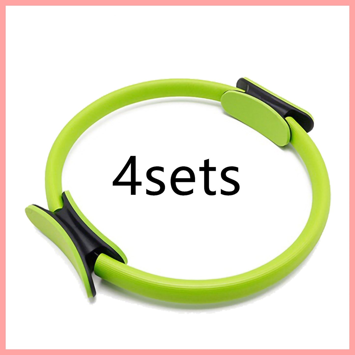 Premium Yoga Pilates Ring for Women - Home Exercise Resistance Circle for Fitness and Flexibility