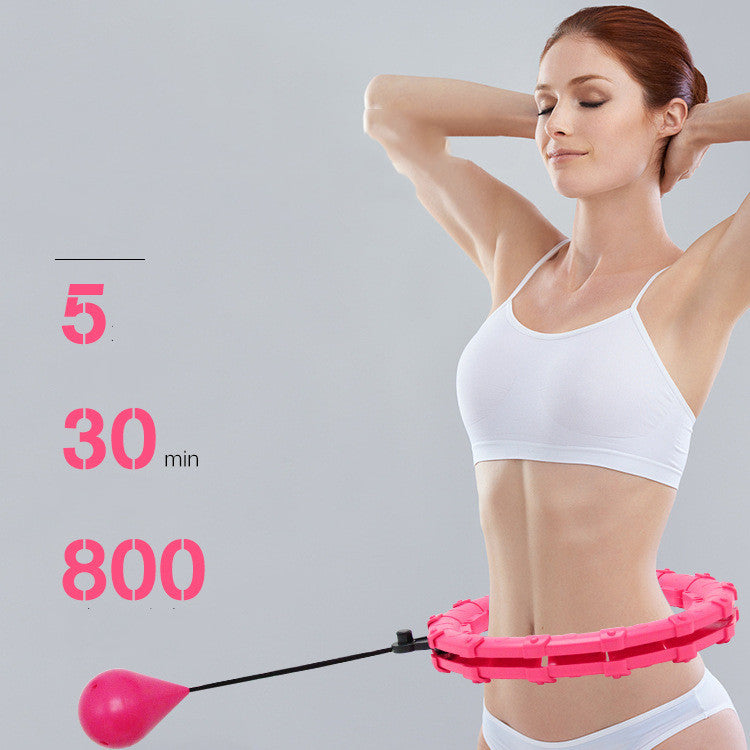 Adjustable Sport Hoops for Weight Loss - Thin Waist Detachable Massage Fitness Equipment for Home and Gym Training