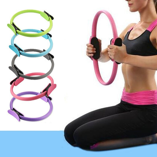 Premium Yoga Pilates Ring for Women - Home Exercise Resistance Circle for Fitness and Flexibility