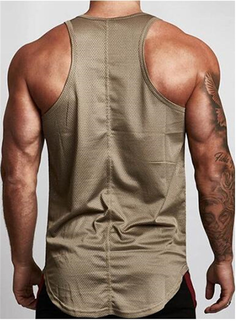 Men's Muscle Tank Top - Sleeveless Bodybuilding & Fitness Wear for Active Lifestyle