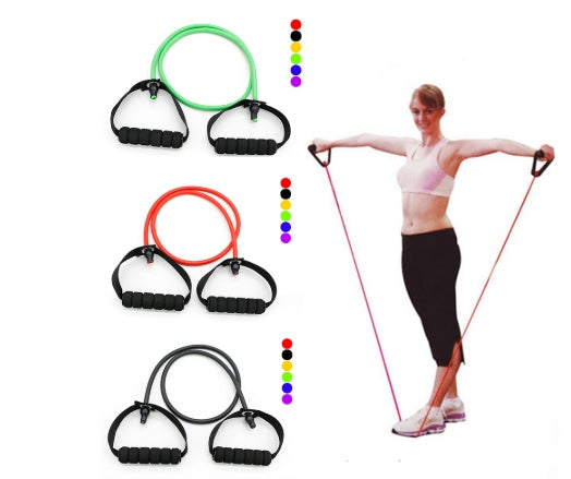 Elastic Yoga & Fitness Resistance Bands - Sculpt, Tone, and Strengthen Your Body