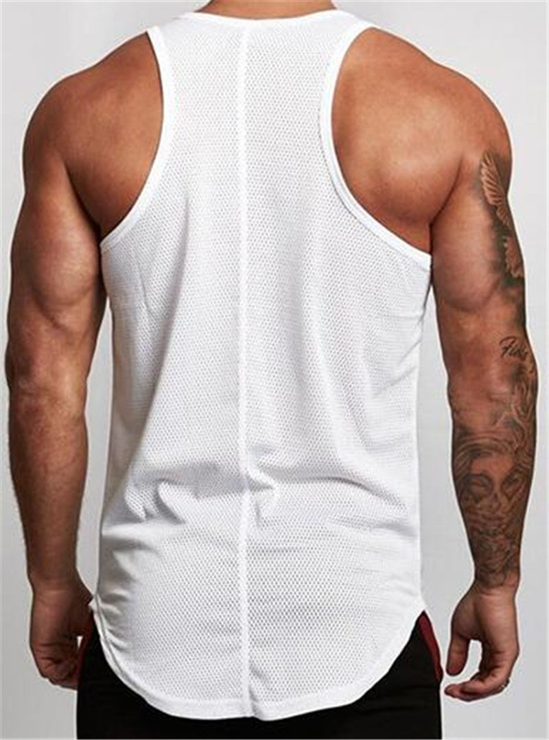 Men's Muscle Tank Top - Sleeveless Bodybuilding & Fitness Wear for Active Lifestyle