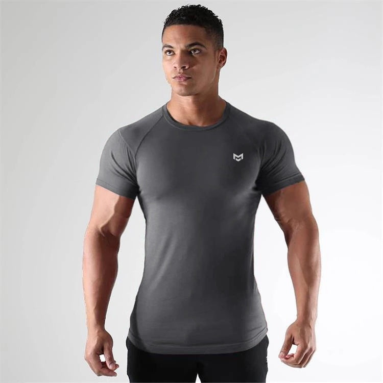 Men's Quick Dry Moisture-Wicking Gym Tee - Stay Cool & Comfortable for All Your Workouts!