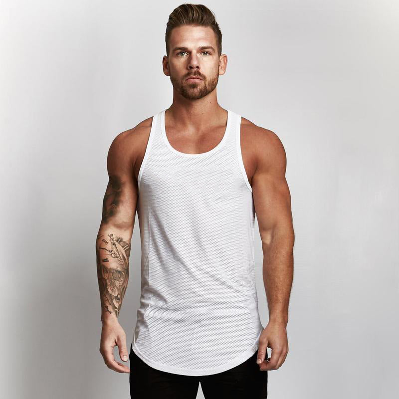 Men's Muscle Tank Top - Sleeveless Bodybuilding & Fitness Wear for Active Lifestyle