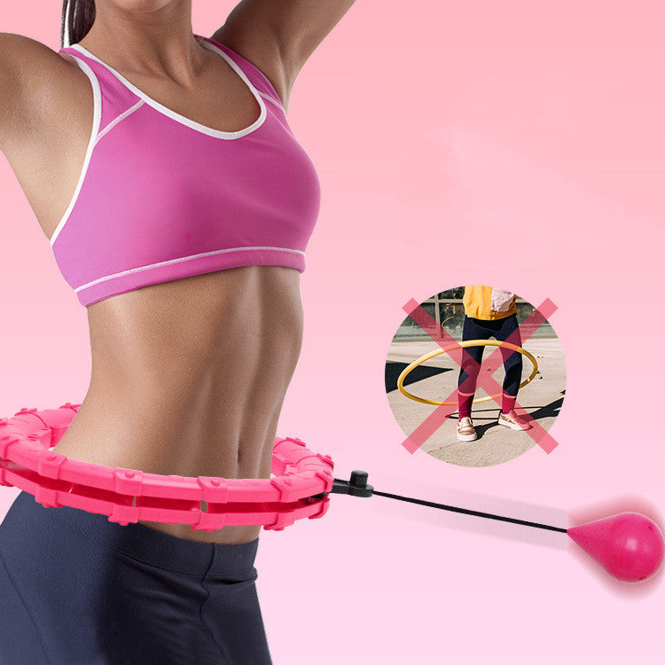 Adjustable Sport Hoops for Weight Loss - Thin Waist Detachable Massage Fitness Equipment for Home and Gym Training