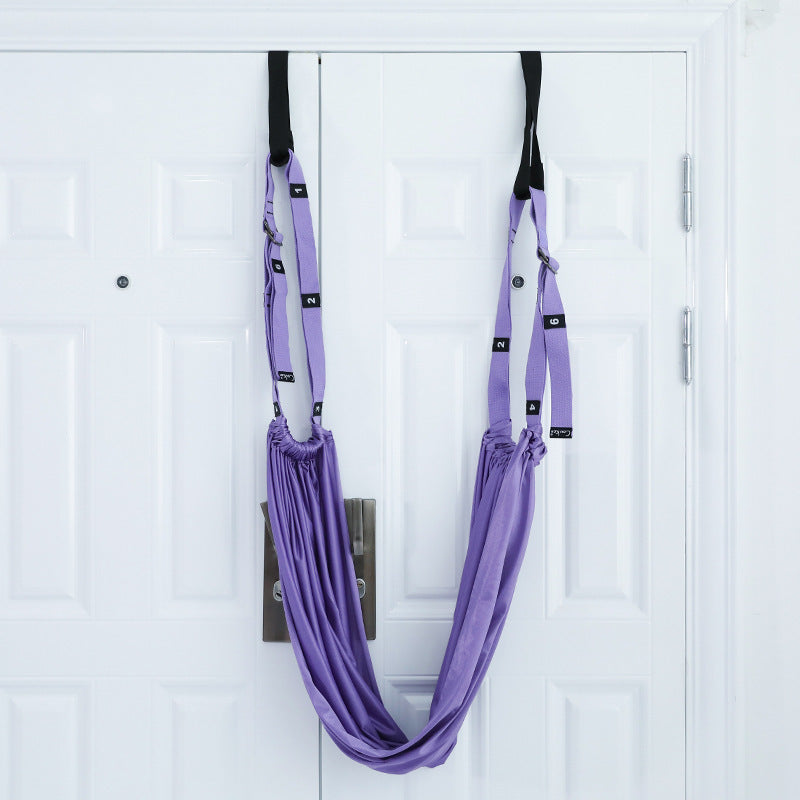 Adjustable Aerial Yoga Strap for Ultimate Stretching and Perfect Leg Splits - Ideal for Female Fitness Enthusiasts